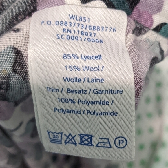 Boden Wool Blend Casual Drape Top Sz 6 - Picture 10 of 11